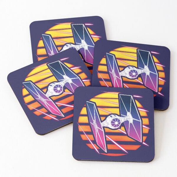 Item preview, Synthwave TIE Fighter designed and sold by Patrick King.