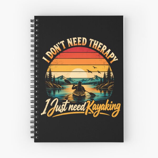 Item preview, I Don't Need Therapy I Just Need Kayaking Kayaker Water Sports Outdoor Enthusiast designed and sold by RetroMini2026.