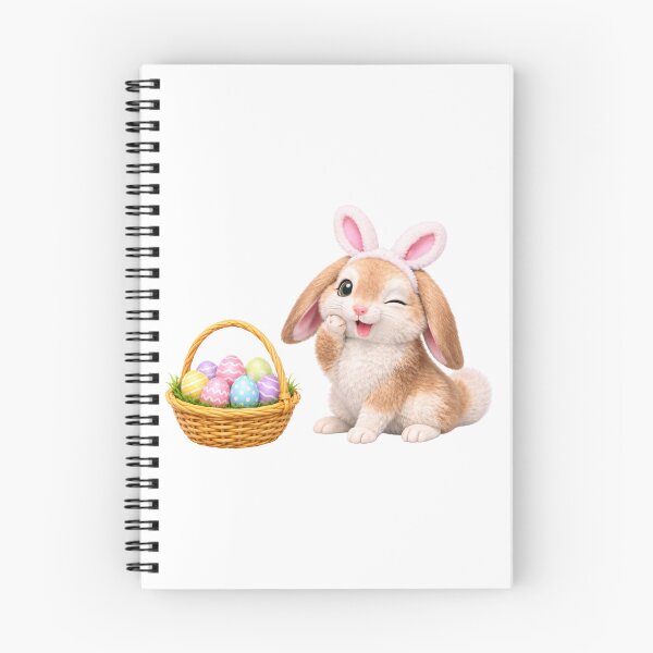 Item preview, Mini Lop Bunny Easter Basket designed and sold by Sillytoe.