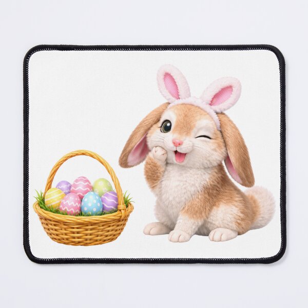 Item preview, Mini Lop Bunny Easter Basket designed and sold by Sillytoe.