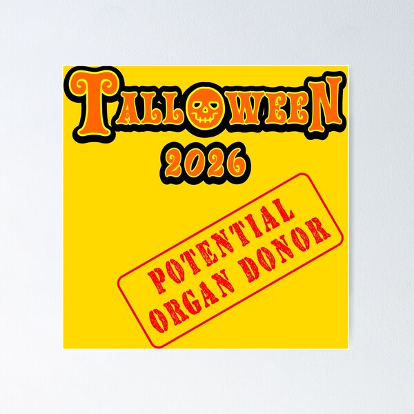 Item preview, Talloween 2026: Potential Organ Donor designed and sold by Karate Octopus.