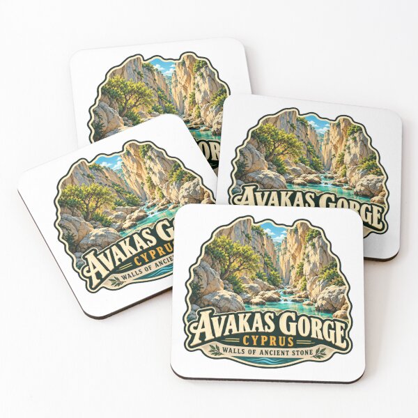 Item preview, Avakas Gorge Cyprus Walls Of Ancient Stone Travel Souvenir Hiking Vacation designed and sold by Star3NowForMe.