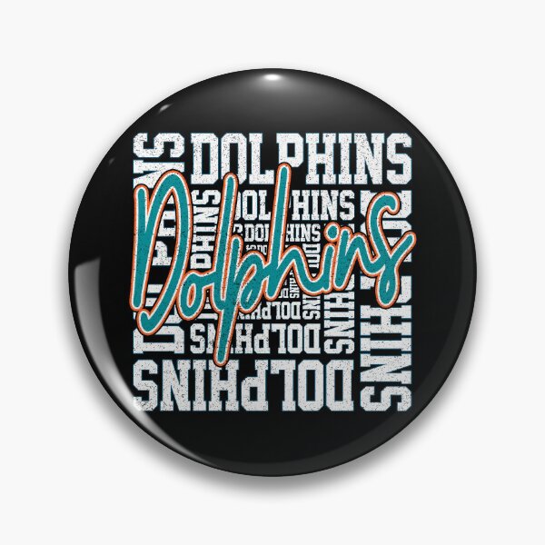 Item preview, Vintage Dolphins Script Distressed Football Fan Spirit designed and sold by Floral Vintage.