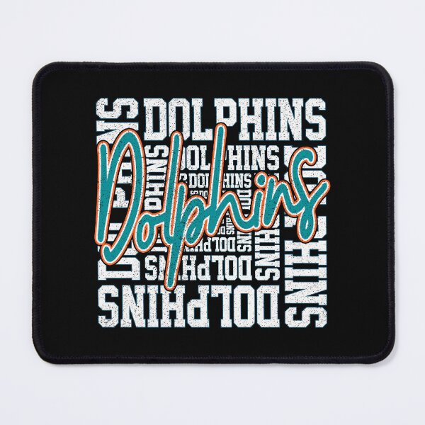 Item preview, Vintage Dolphins Script Distressed Football Fan Spirit designed and sold by wovedafVIN.