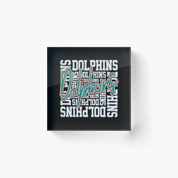 Item preview, Vintage Dolphins Script Distressed Football Fan Spirit designed and sold by Floral Vintage.