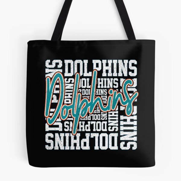 Item preview, Vintage Dolphins Script Distressed Football Fan Spirit designed and sold by Floral Vintage.
