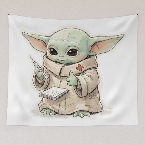 Item preview, BABY YODA DOCTOR designed and sold by melyverso.