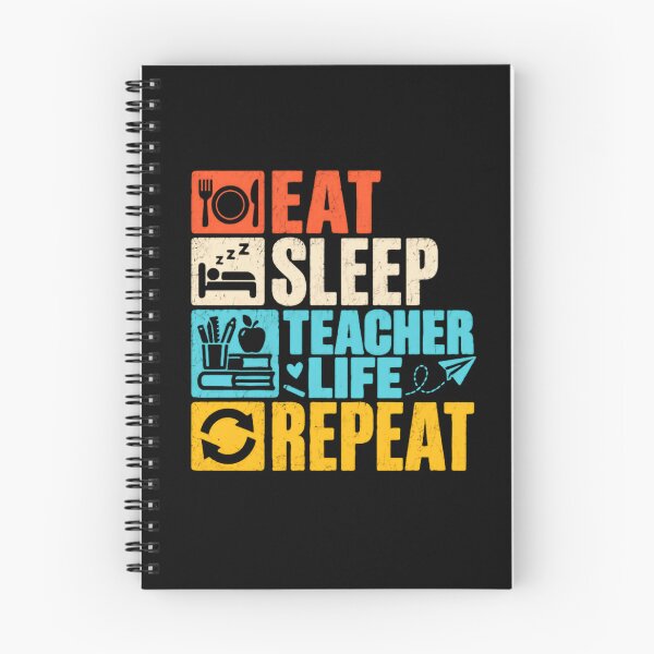 Item preview, Eat Sleep Teacher Life Repeat Teacher Appreciation Gift Educator Professional designed and sold by SkeletonsDanger.