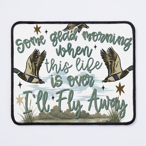 Item preview, l Fly Away Christian Hymn Ducks Nature Lovers designed and sold by Mind Ocustdaleman.