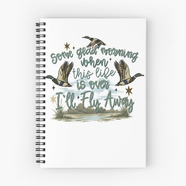 Item preview, l Fly Away Christian Hymn Ducks Nature Lovers  designed and sold by Mind Ocustdaleman.
