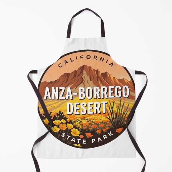 Item preview, Anza-Borrego Desert Brittlebush Bloom Round Badge Sticker California State Park designed and sold by DetourDgn.