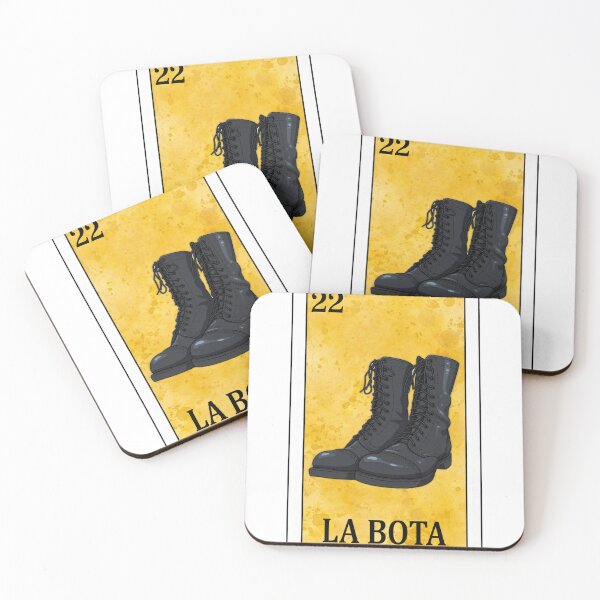 Item preview, La Bota | Lotería Card Jump Boots Design designed and sold by Aztlán Grunts Co..