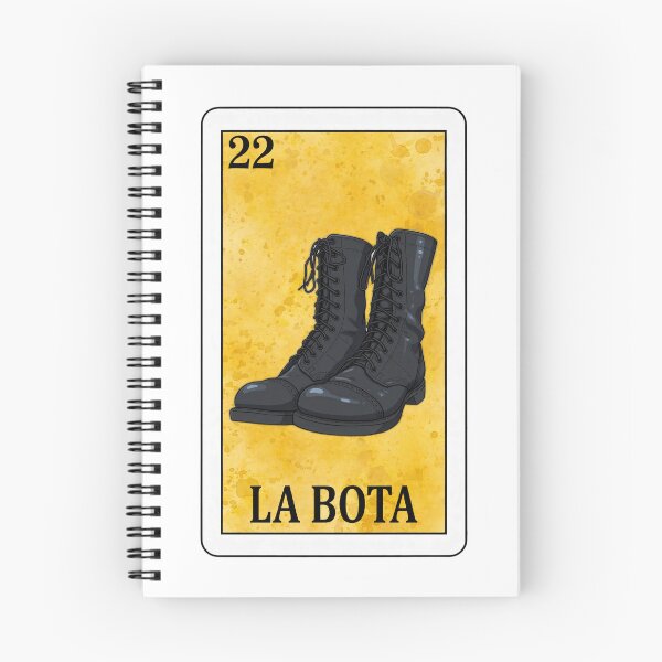 Item preview, La Bota | Lotería Card Jump Boots Design designed and sold by Aztlán Grunts Co..