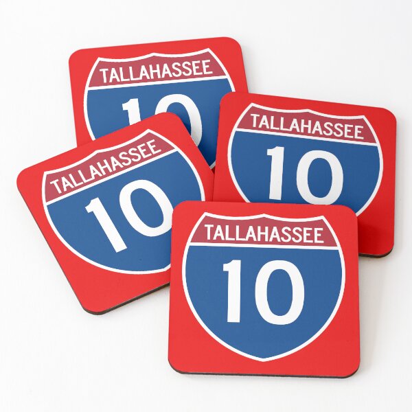 Item preview, I-10 Tallahassee Interstate Sign designed and sold by Karate Octopus.