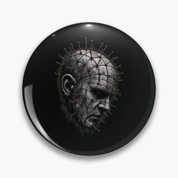 Item preview, Pinhead Horror Scary Face Halloween Cenobite Nightmare designed and sold by khdmalakarak.