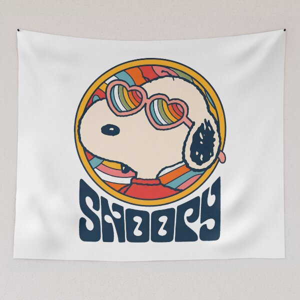 Item preview, Snoopy 70s Heart Sunglasses Rainbow designed and sold by LittleMamastore.