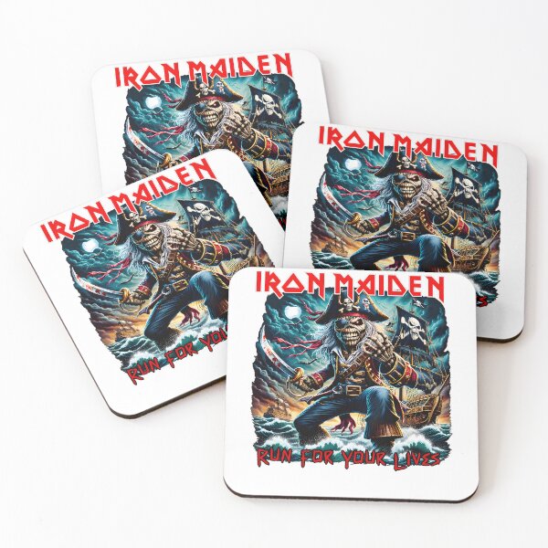 Item preview, Maiden Eddie Pirate Run For Your Lives Metal designed and sold by Rafiqrafisqy.