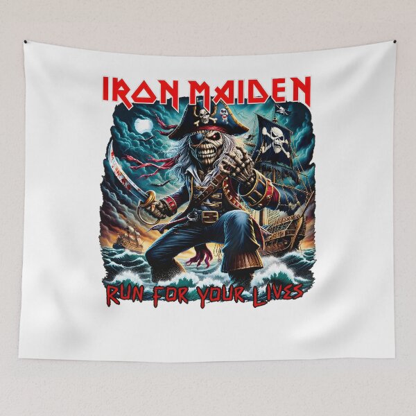 Item preview, Maiden Eddie Pirate Run For Your Lives Metal designed and sold by Rafiqrafisqy.