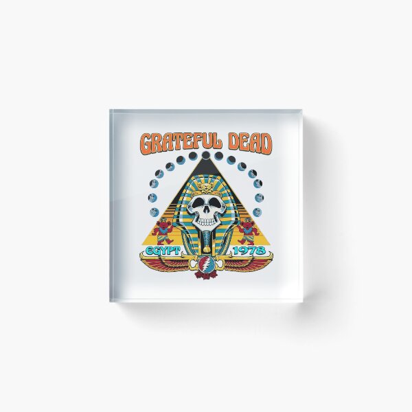 Item preview, Egypt 1978 Grateful Dead Pyramid Skull designed and sold by Alexbridal.