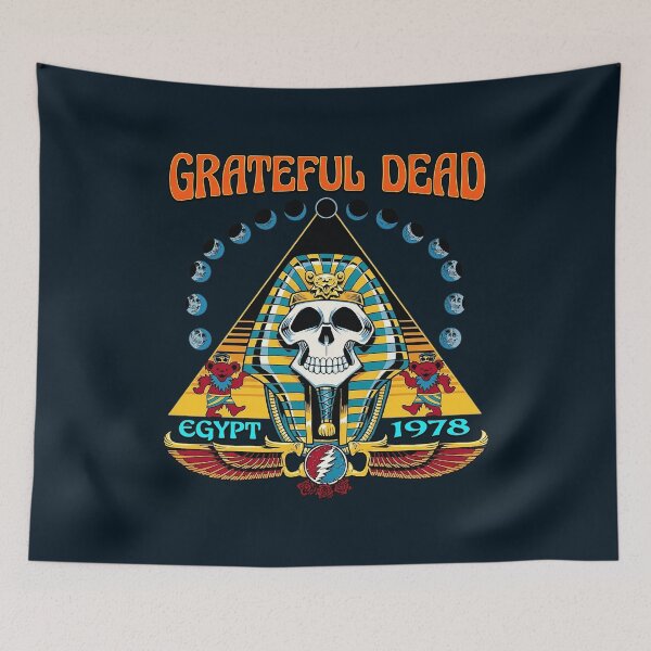 Item preview, Egypt 1978 Grateful Dead Pyramid Skull designed and sold by Alexbridal.