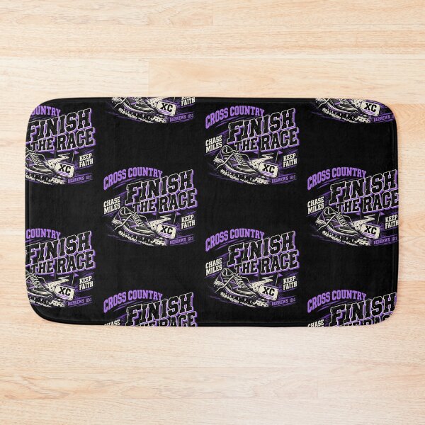 Item preview, Cross Country Finish The Race Hebrews 12 1 Christian Runner XC Graphic designed and sold by CaChimShop.