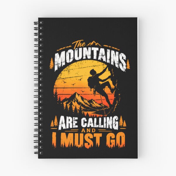 Item preview, The Mountains Are Calling And I Must Go Mountain Climbing Hiking Adventure Lover designed and sold by JonesFlora2025.