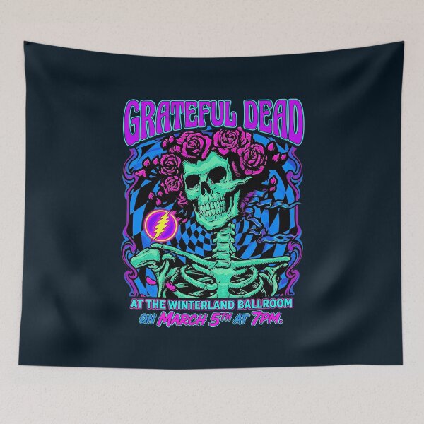 Item preview, Grateful Dead Skeleton Halloween Night designed and sold by Alexbridal.
