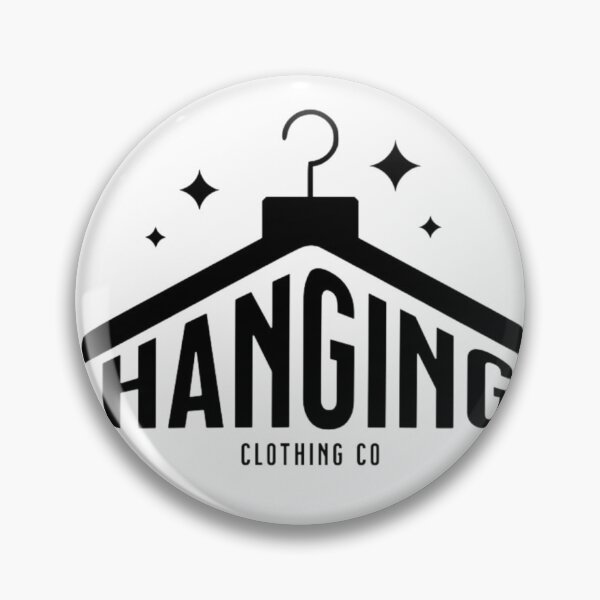 Item preview, Hanging Clothing Co. – Minimalist Fashion Logo | Clothing Brand designed and sold by MindMess Studio.