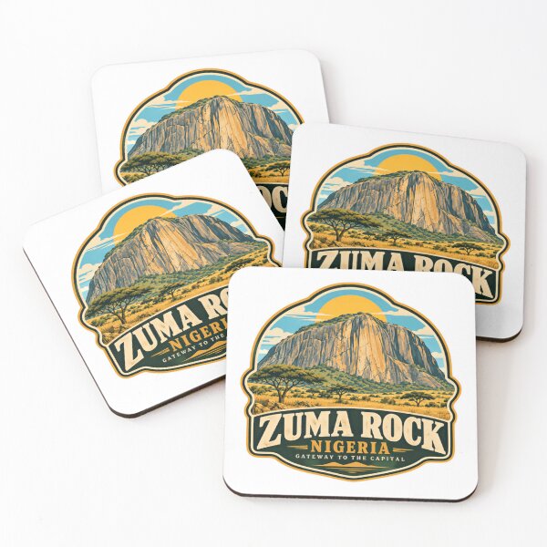 Item preview, Zuma Rock Nigeria Gateway To The Capital African Landmark Travel Souvenir designed and sold by Star3NowForMe.