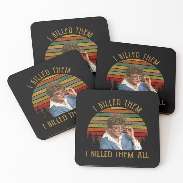 Item preview, JessicaFletcher MurderSheWrote I Killed Them All Art designed and sold by EruvynStudiose.