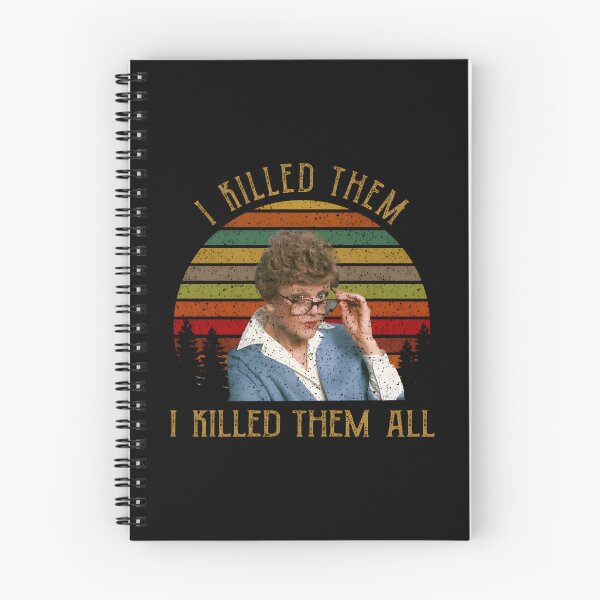 Item preview, JessicaFletcher MurderSheWrote I Killed Them All Art designed and sold by EruvynStudiose.