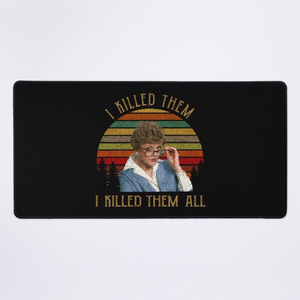 Item preview, JessicaFletcher MurderSheWrote I Killed Them All Art designed and sold by EruvynStudiose.