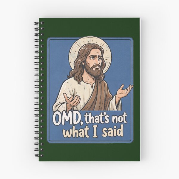 Item preview, OMD That's Not What I Said - Funny Jesus Meme designed and sold by FrozenFits.