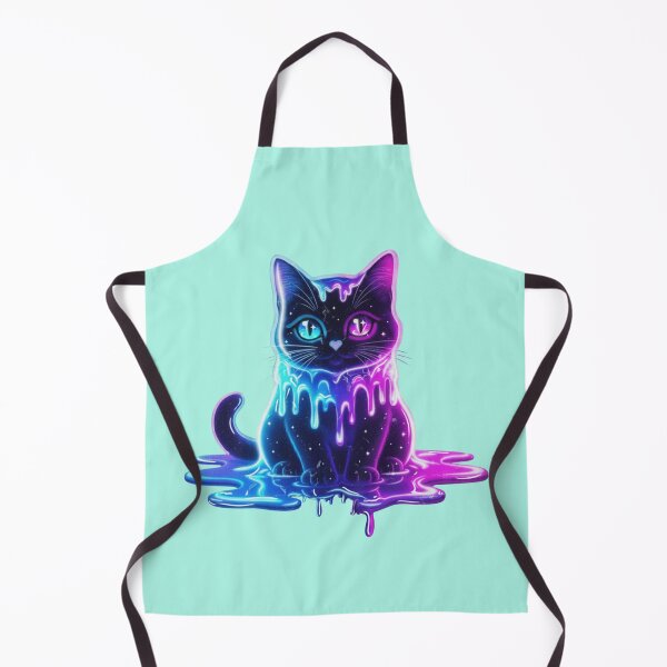 Item preview, Melting Neon Slime Kitty designed and sold by MidnightAnarchy.