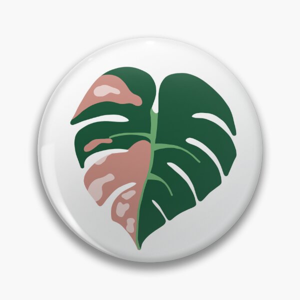 Item preview, pink monstera leaf designed and sold by raspberryclover.