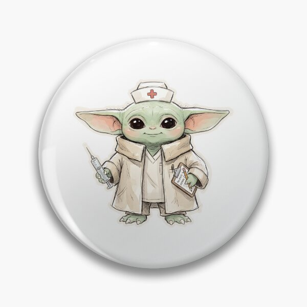 Item preview, BABY YODA NURSE designed and sold by melyverso.