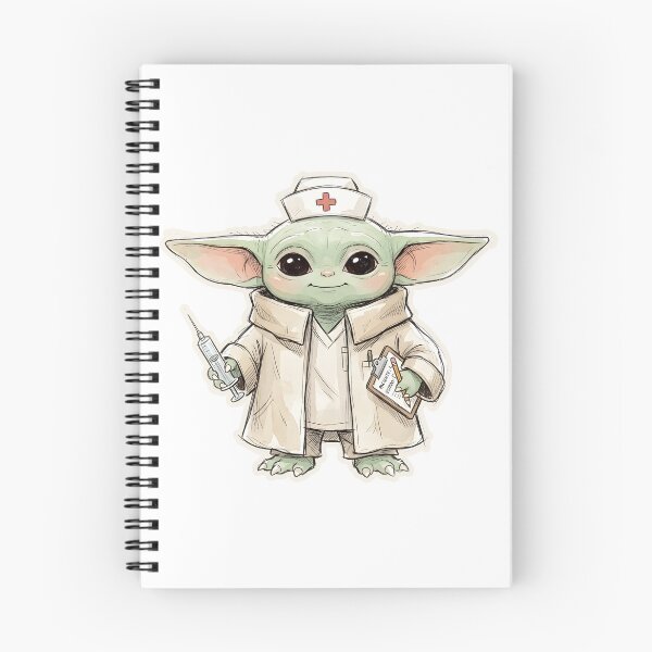 Item preview, BABY YODA NURSE designed and sold by melyverso.