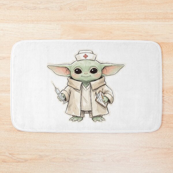 Item preview, BABY YODA NURSE designed and sold by melyverso.