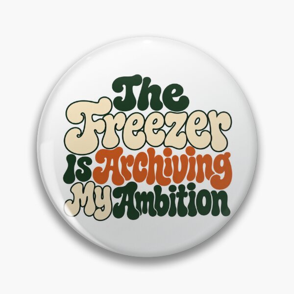 Item preview, Freezer Archives My Ambition Retro Kitchen Art designed and sold by Bikivuno.