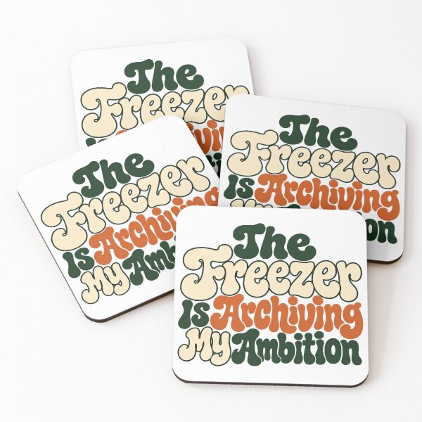 Item preview, Freezer Archives My Ambition Retro Kitchen Art designed and sold by Bikivuno.