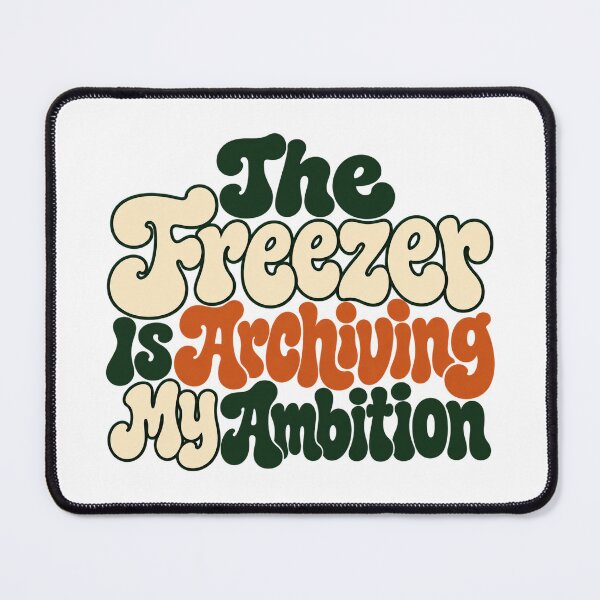 Item preview, Freezer Archives My Ambition Retro Kitchen Art designed and sold by Bikivuno.