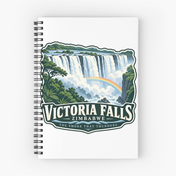 Item preview, Victoria Falls Zimbabwe The Smoke That Thunders Africa Travel Souvenir designed and sold by Star3NowForMe.