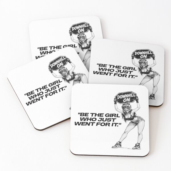 Item preview, Rebellious anime girl quote for downhill MTB and sports enthusiasts. #3 designed and sold by UrbanTRIP.