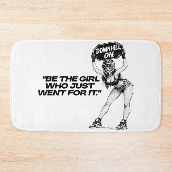 Item preview, Rebellious anime girl quote for downhill MTB and sports enthusiasts. #3 designed and sold by UrbanTRIP.