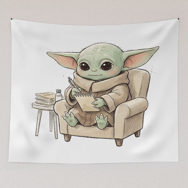 Item preview, BABY YODA PSYCHOLOGIST designed and sold by melyverso.