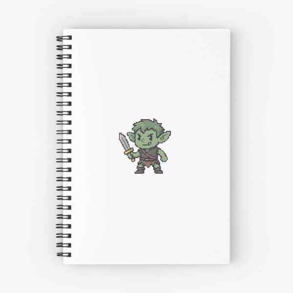 Item preview, Goblin Warrior Pixel Art designed and sold by Matilda Pixel.