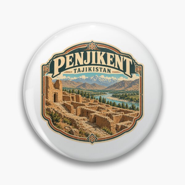 Item preview, Penjikent Tajikistan Central Asia Travel Souvenir designed and sold by Star3NowForMe.