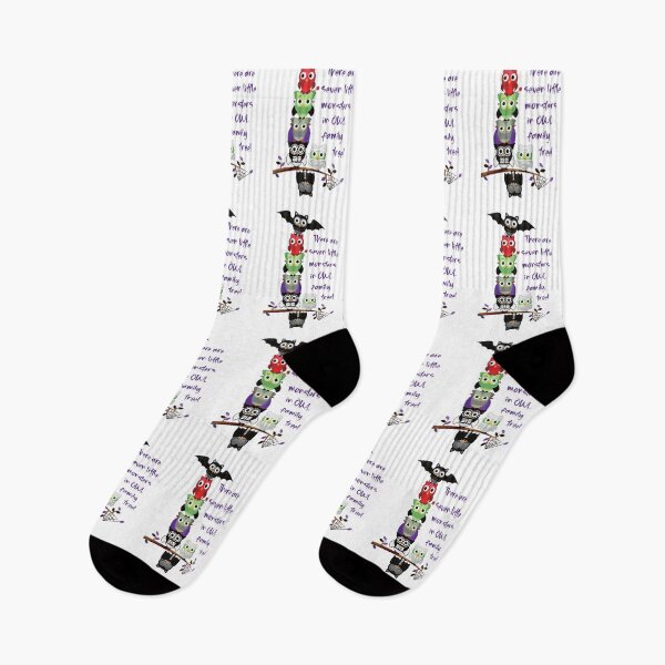 Item preview, Seven…in OWL Family Tree (on White) designed and sold by PawsitiveMum3.