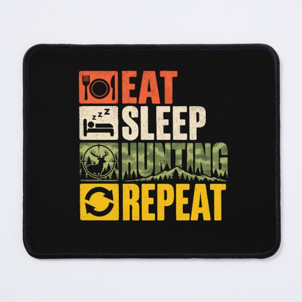 Item preview, Eat Sleep Hunting Repeat Hunter Outdoorsman Lifestyle designed and sold by JonesFlora2025.