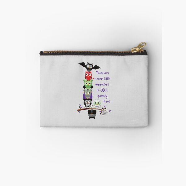 Item preview, Seven…in OWL Family Tree (on Lt. Grey) designed and sold by PawsitiveMum3.